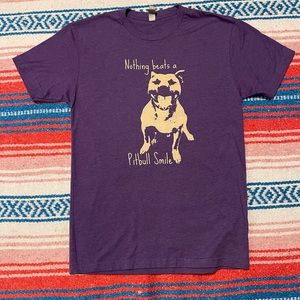 Women’s short sleeve purple t-shirt size S